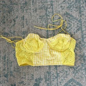 Free People Corset Top Medium